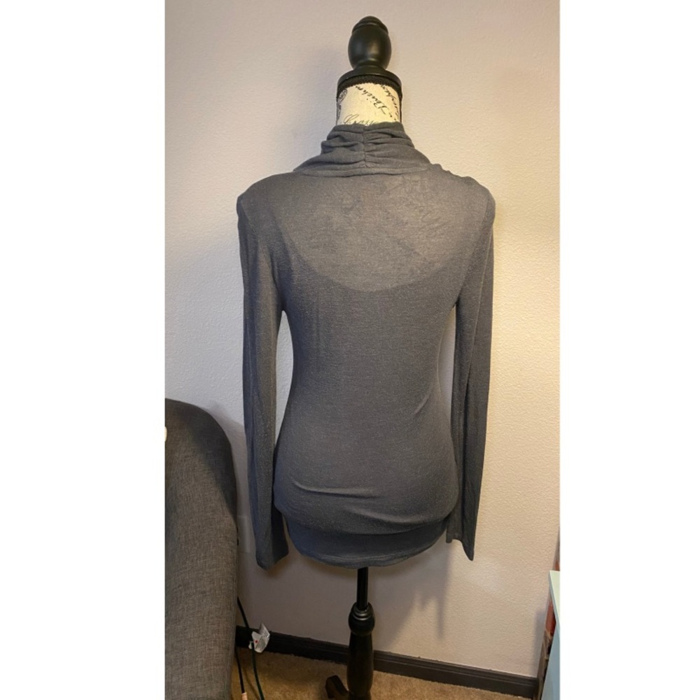 Banana Republic Long Sleeve Shirt in Gray